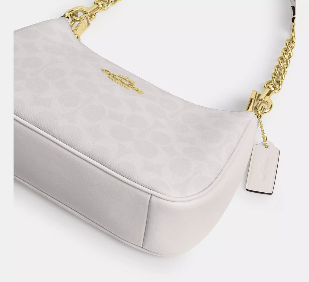 Coach Teri Shoulder Bag - White & Pink product image 2, provided for visual reference and product detail review