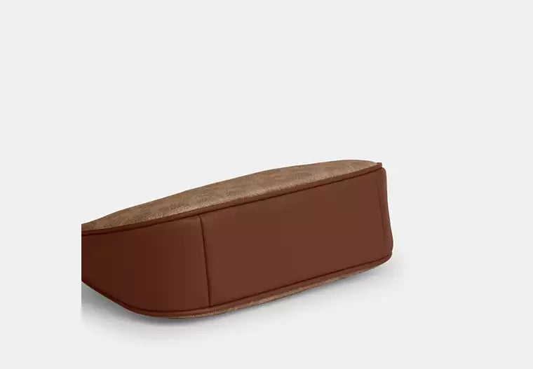 Teri Mini Crossbody Bag in Signature Canvas - Tan/Brown product image 4, provided for visual reference and product detail