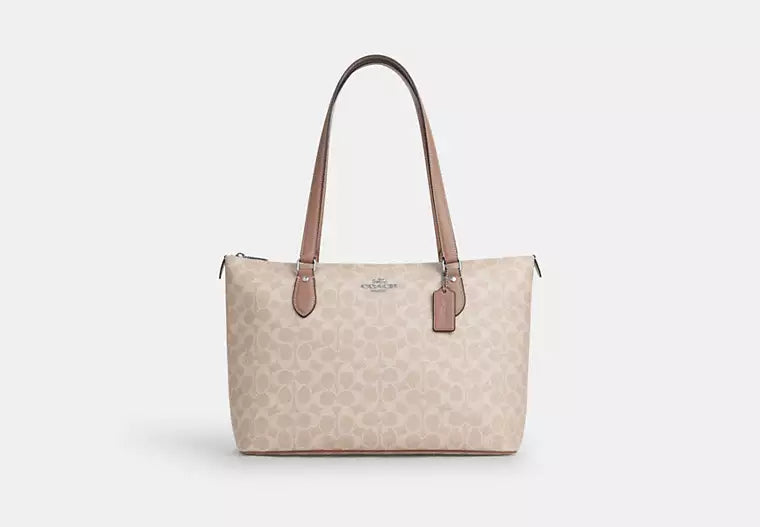 Gallery Tote Bag in Signature Canvas - Sand product image 1, provided for visual reference and product detail review