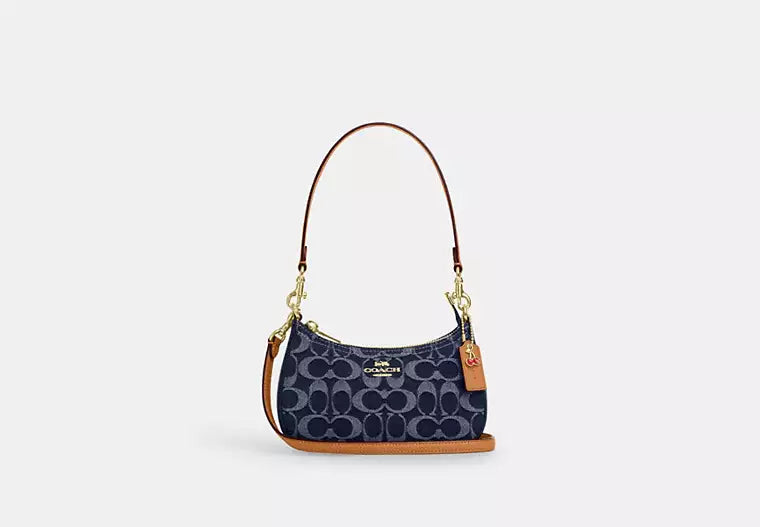 Teri Mini Shoulder Bag | Signature Denim product image 1, provided for visual reference and product detail review