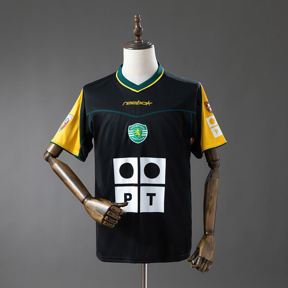 Sporting CP Jersey 2002-03 Away Retro Football Kit Soccer product image 1