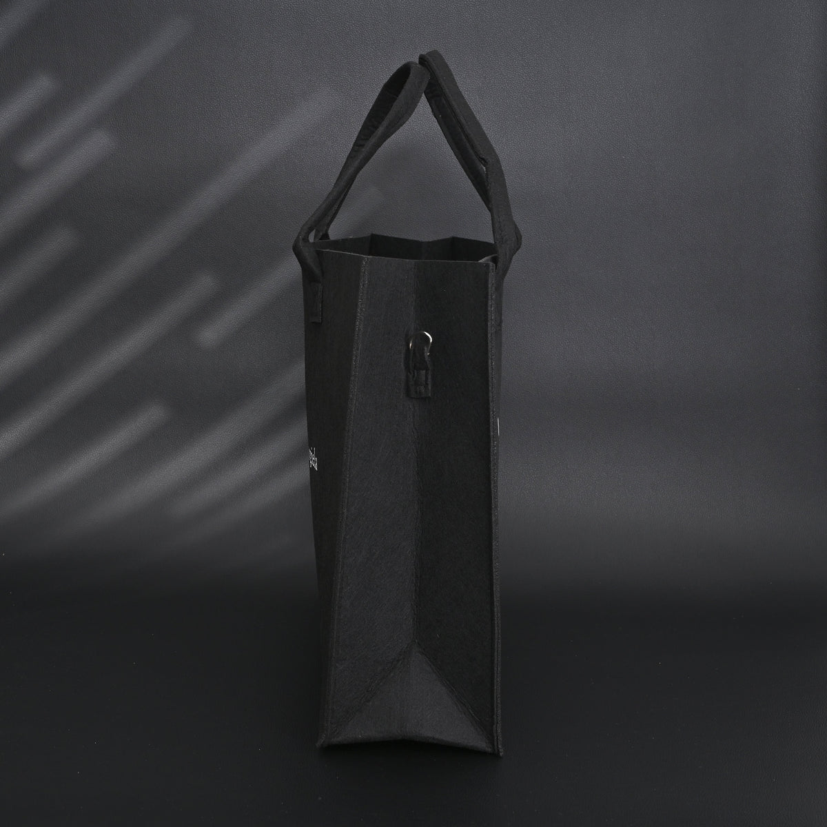 Maison Margiela MM6 Tote Bag – Limited Edition Black Canvas Shopper product image 3, provided for visual reference and