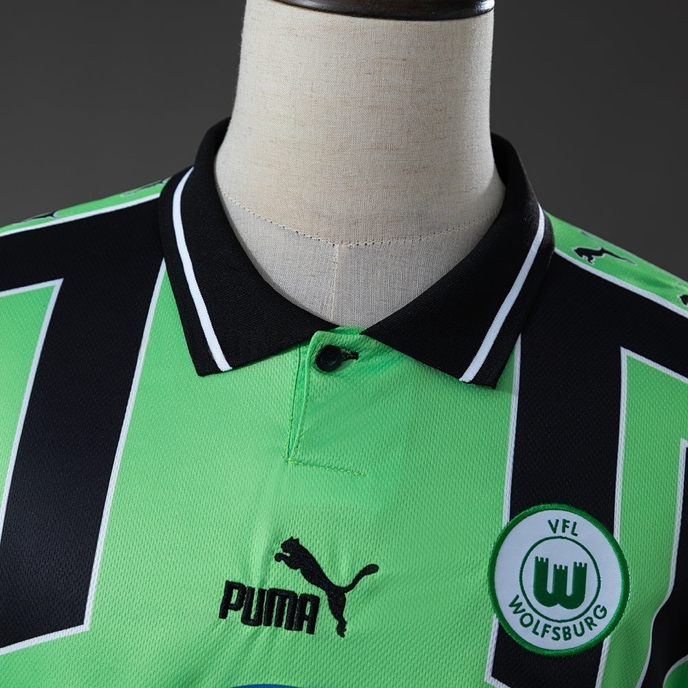 Wolfsburg Away Jersey 1999-2000 Retro Long Sleeves Football product image 8