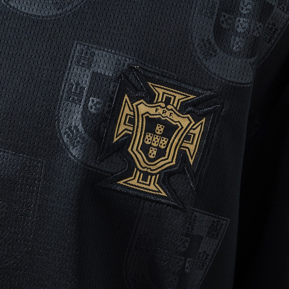 Kids Portugal Jersey 25/26 Black Football Kit product image 6