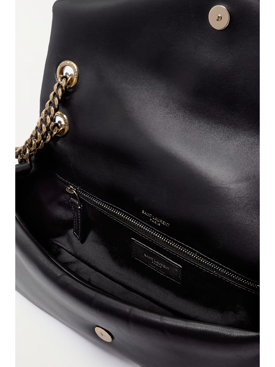 YSL Saint Laurent's 'Calypso' Bag - Black product image 5, provided for visual reference and product detail review