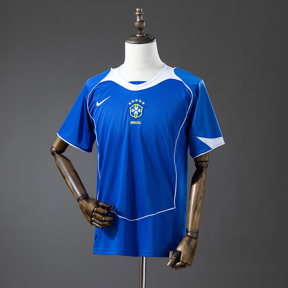 Brazil Jersey 2004 Away Retro Football Kit product image 1