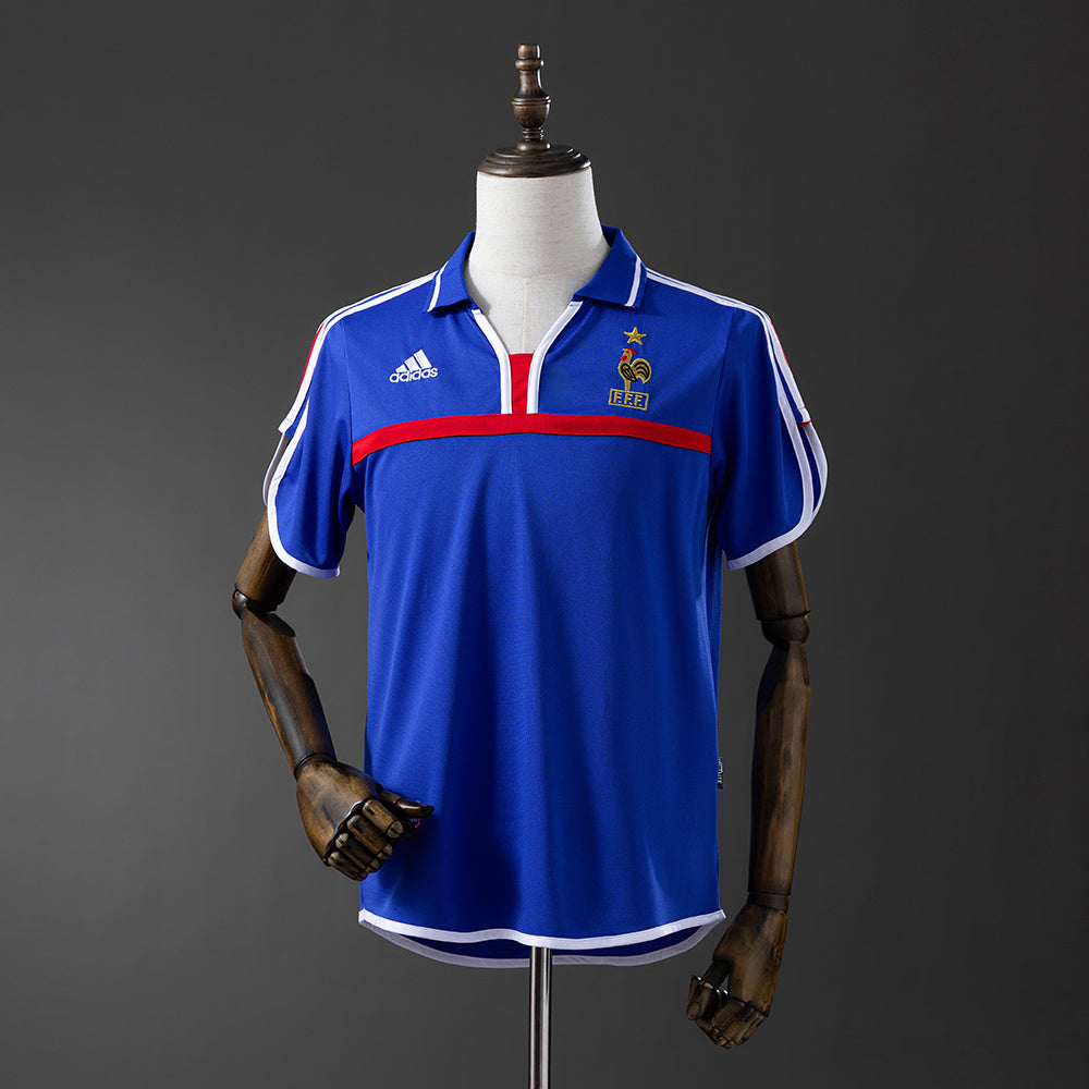 France Jersey 2000 Home Retro Football Kit product image 1