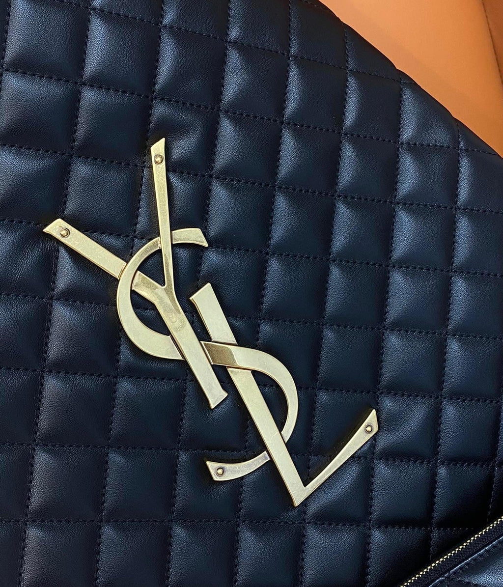 Saint Laurent Icare Extra Large Embellished Quilted Leather Tote - Black product image 8, provided for visual reference and