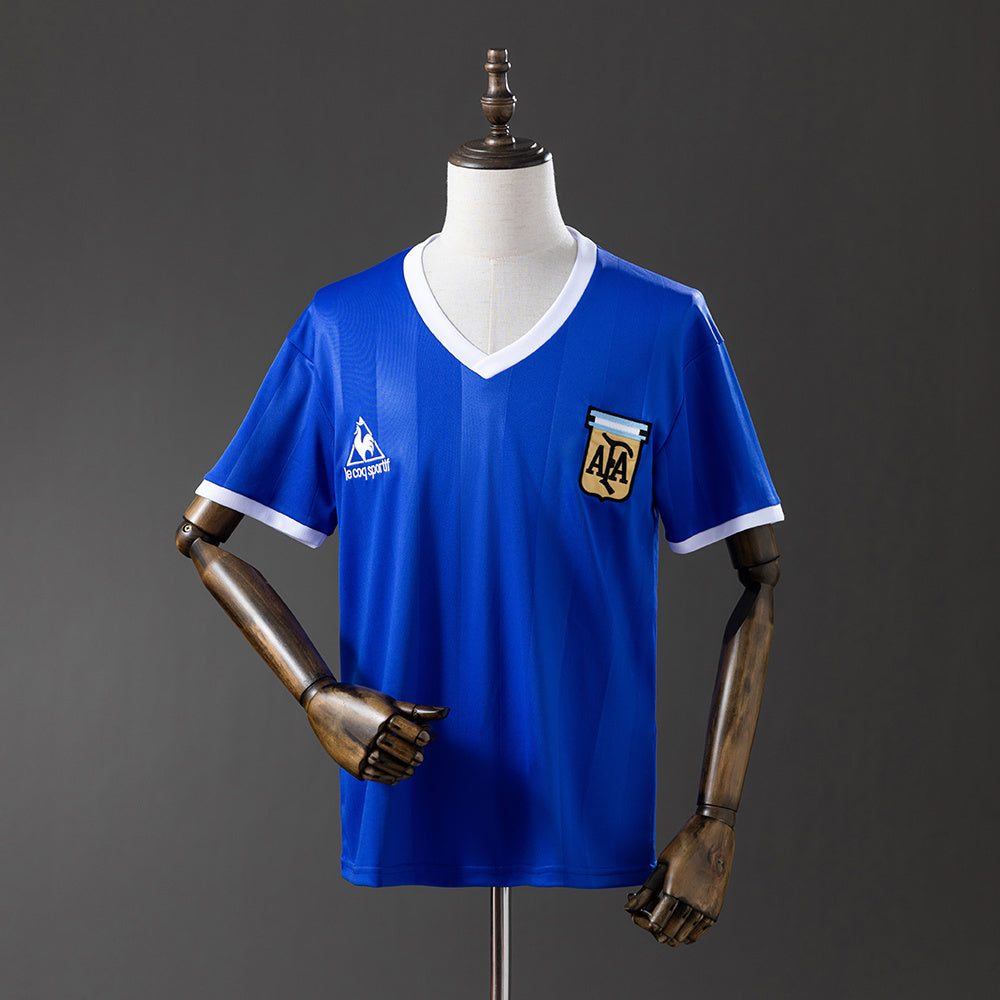 Argentina Jersey 1986 Away Retro Football Kit product image 1