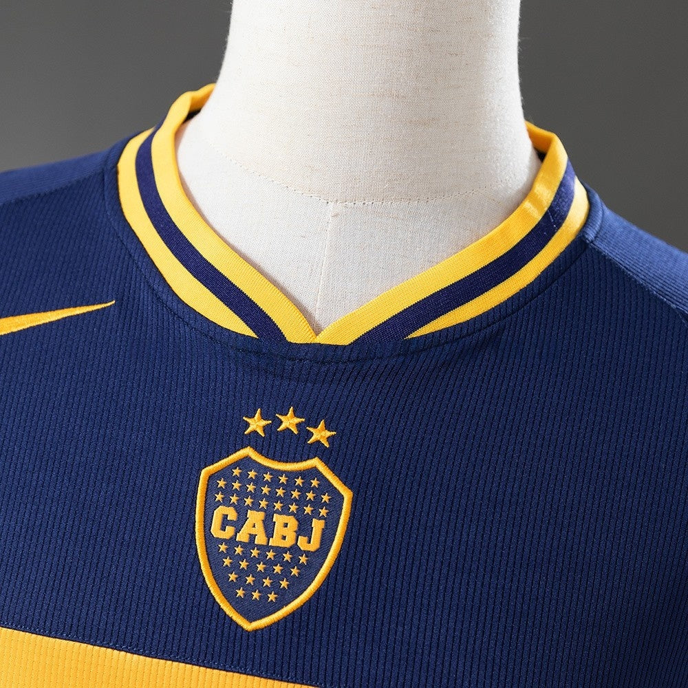 Boca Junios Jersey 2006-07 Home Retro Football Kit product image 8