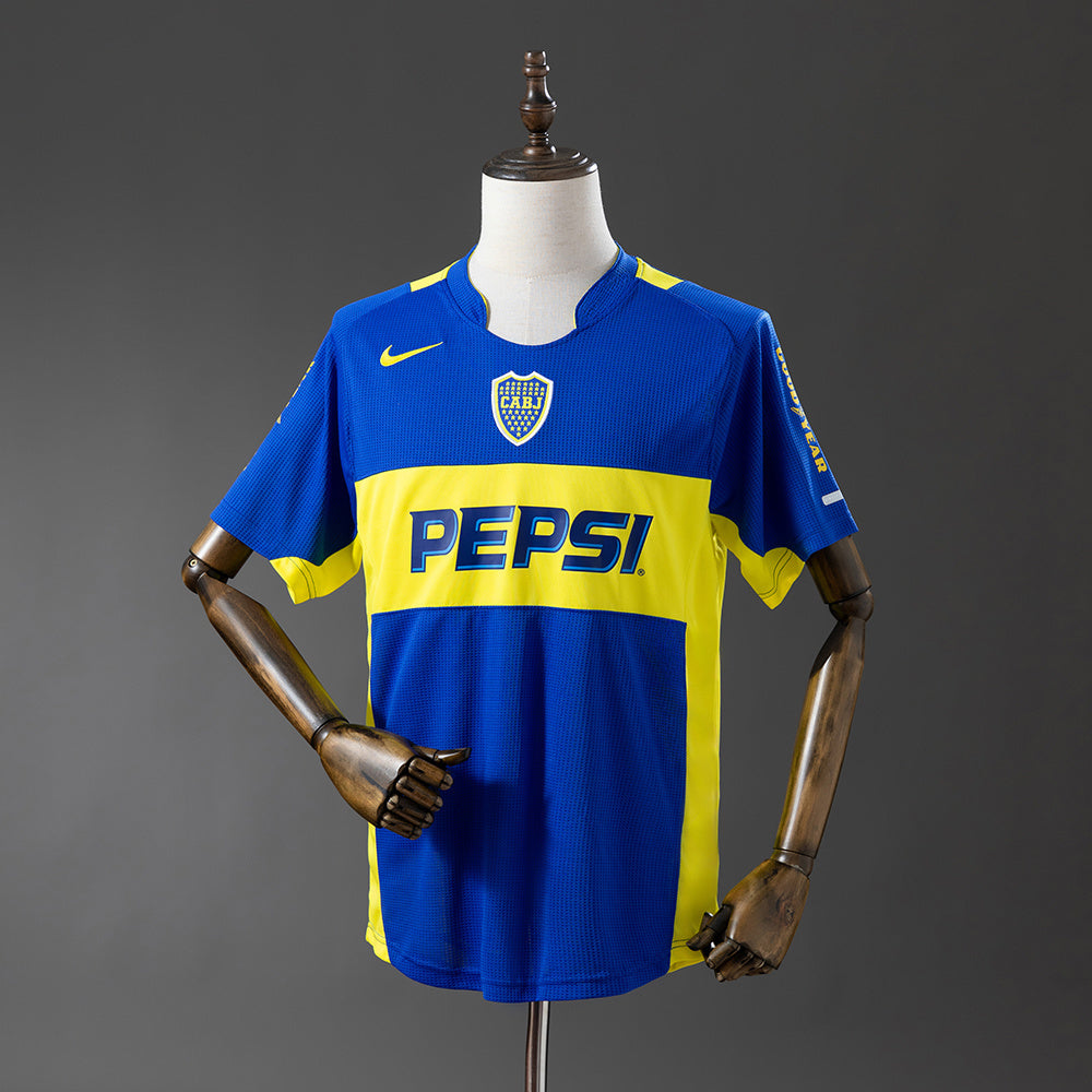Boca Juniors Jersey 2004-05 Home Retro Football Kit product image 1