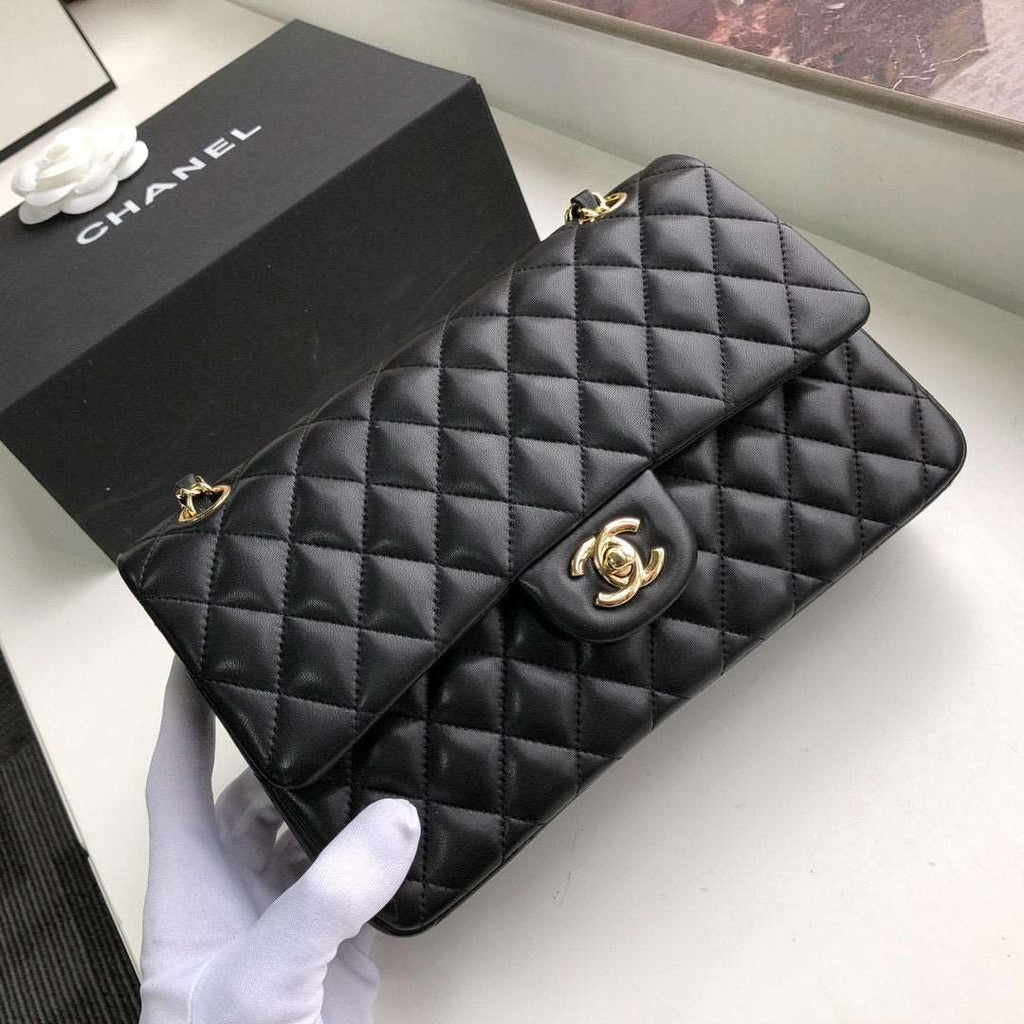 Chanel Classic Flap Bag Black product image 3, provided for visual reference and product detail review