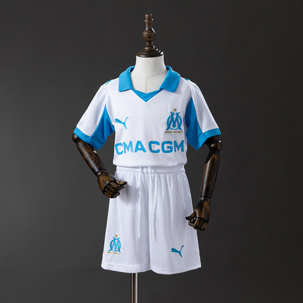 Kids Marseille Jersey 25/26 Home Football Kit product image 1