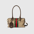Gucci GG Canvas Boston Bag - Beige product image 1, provided for visual reference and product detail review