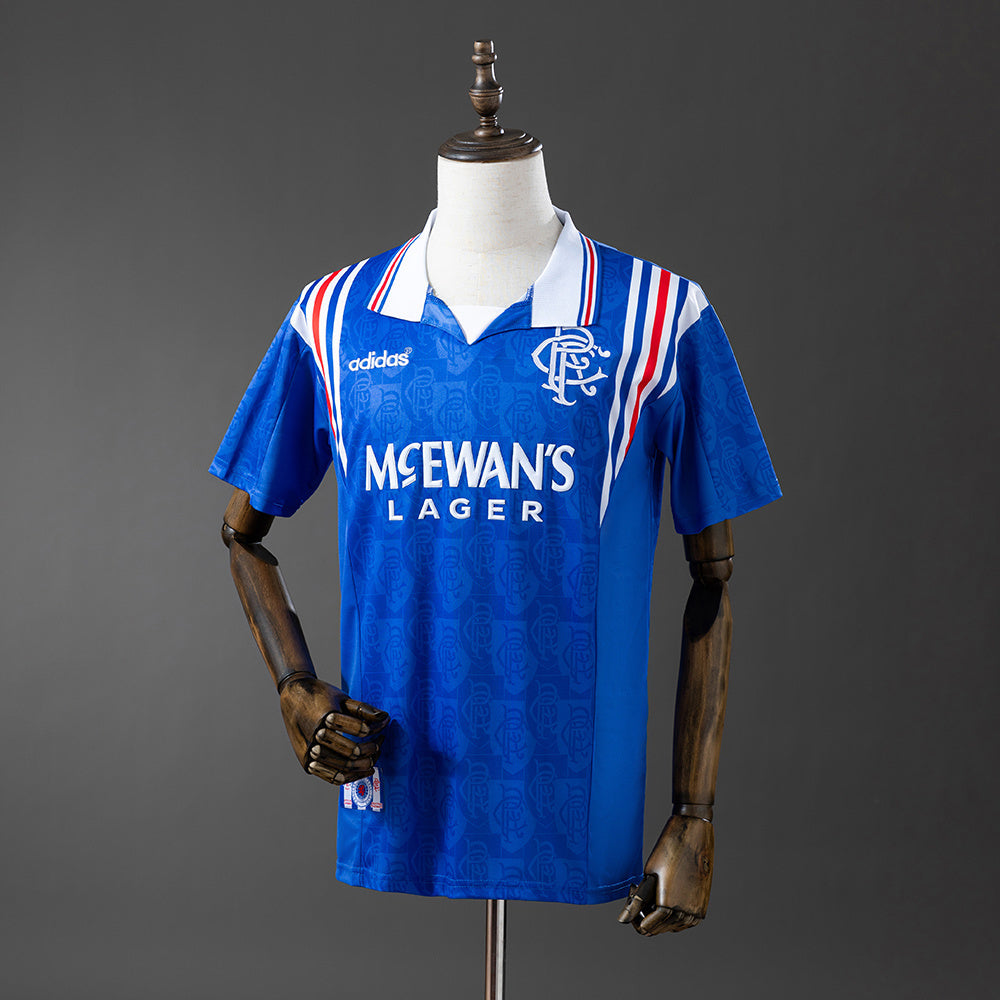 Rangers Jersey 1996-97 Home Retro Football Kit product image 1