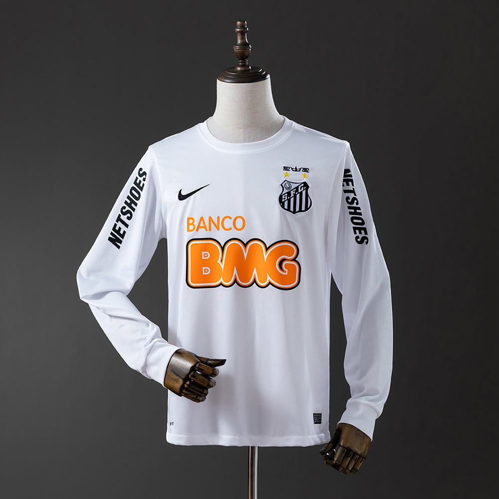 Santos Jersey 2012-13 Home Long Sleeves Retro Football Kit product image 1
