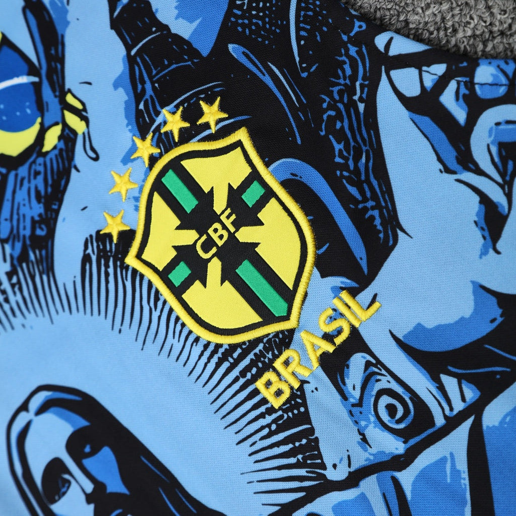 Brazil Vest Set Training Tracksuits 25/26 Football Kit product image 7