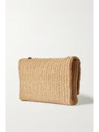 YSL Saint Laurent Kate Medium Raffia Shoulder Bag product image 3, provided for visual reference and product detail review