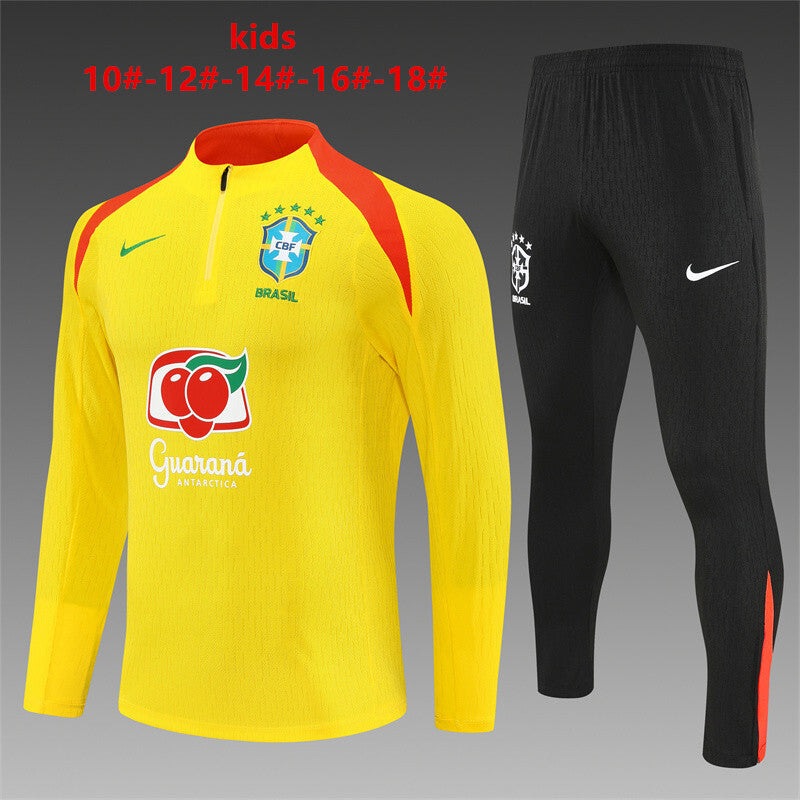 Kids Player Version Brazil Training Tracksuits 25/26 product image 1