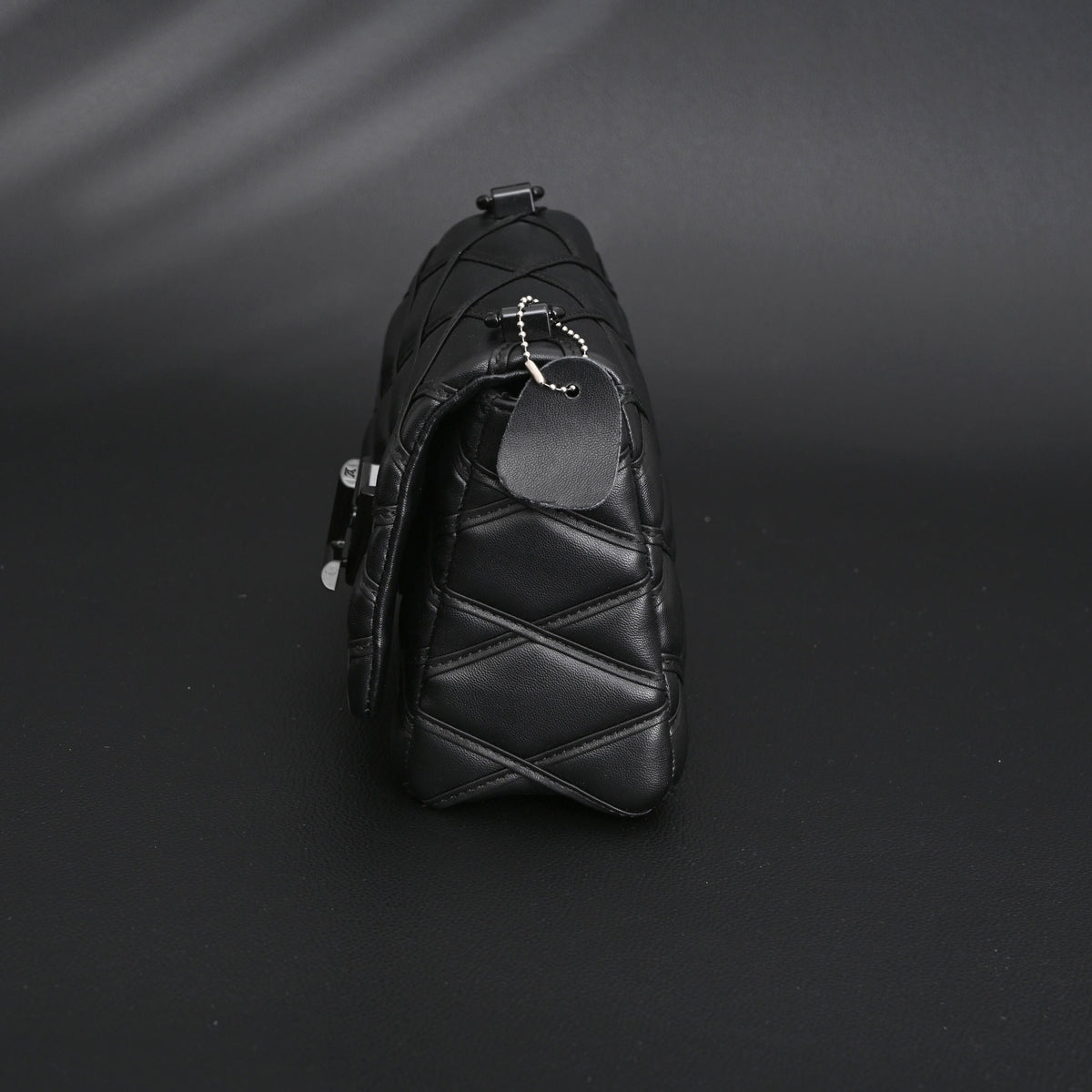 Louis Vuitton Go-14 MM Quilted Leather Chain Shoulder Bag – Black - Classic Black product image 5, provided for visual