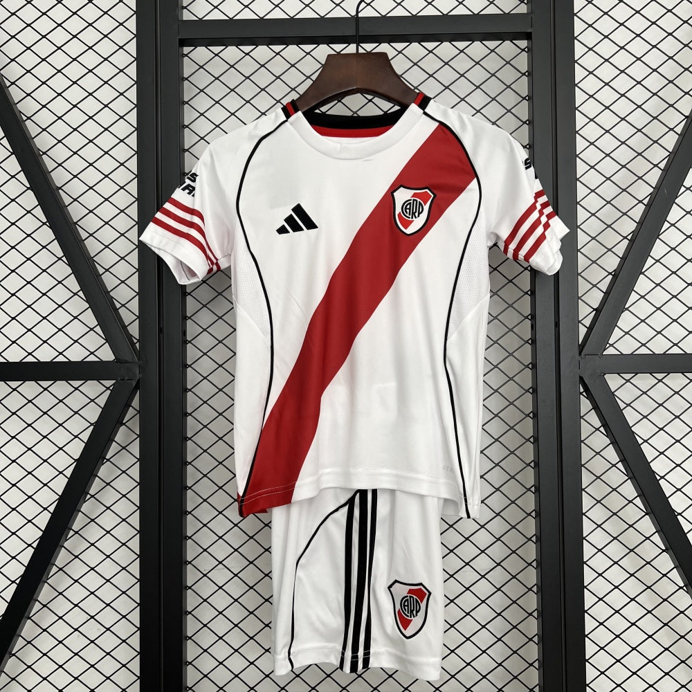 Kids River Plate Jersey 25/26 Home Football Kit Soccer product image 1