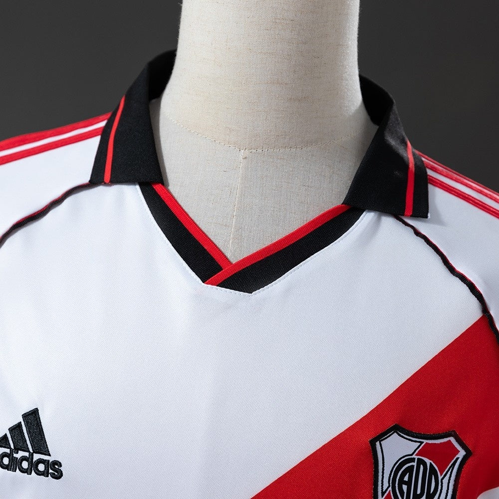 River Plate Jersey 2000-01 Home Retro Football Kit product image 7