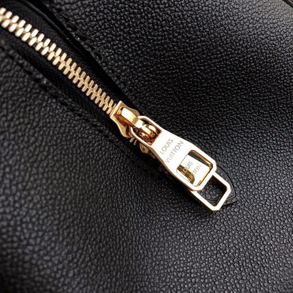 LV Montaigne MM Black Handbag product image 6, provided for visual reference and product detail review