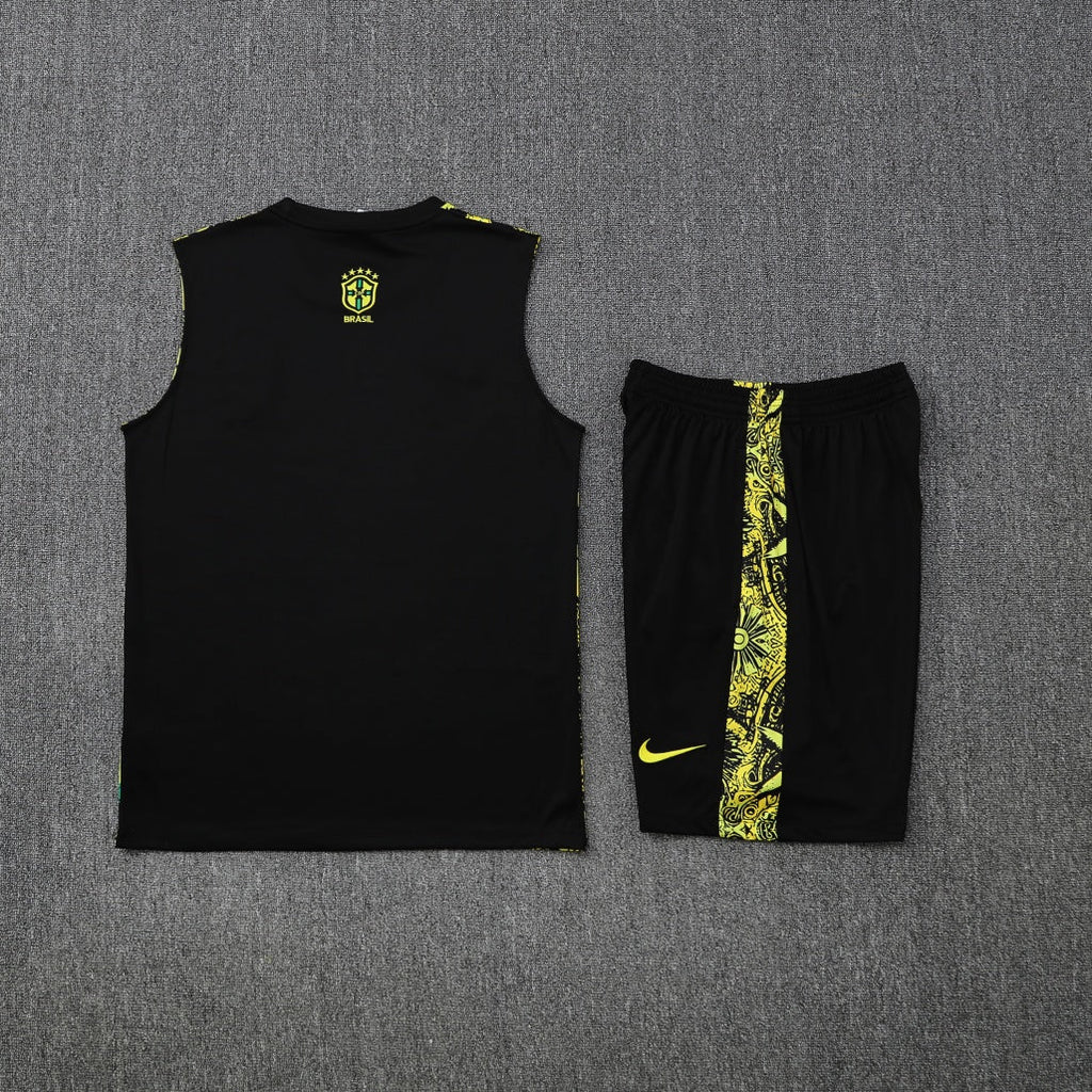 Brazil Vest Set Training Tracksuits 25/26 Football Kit product image 2
