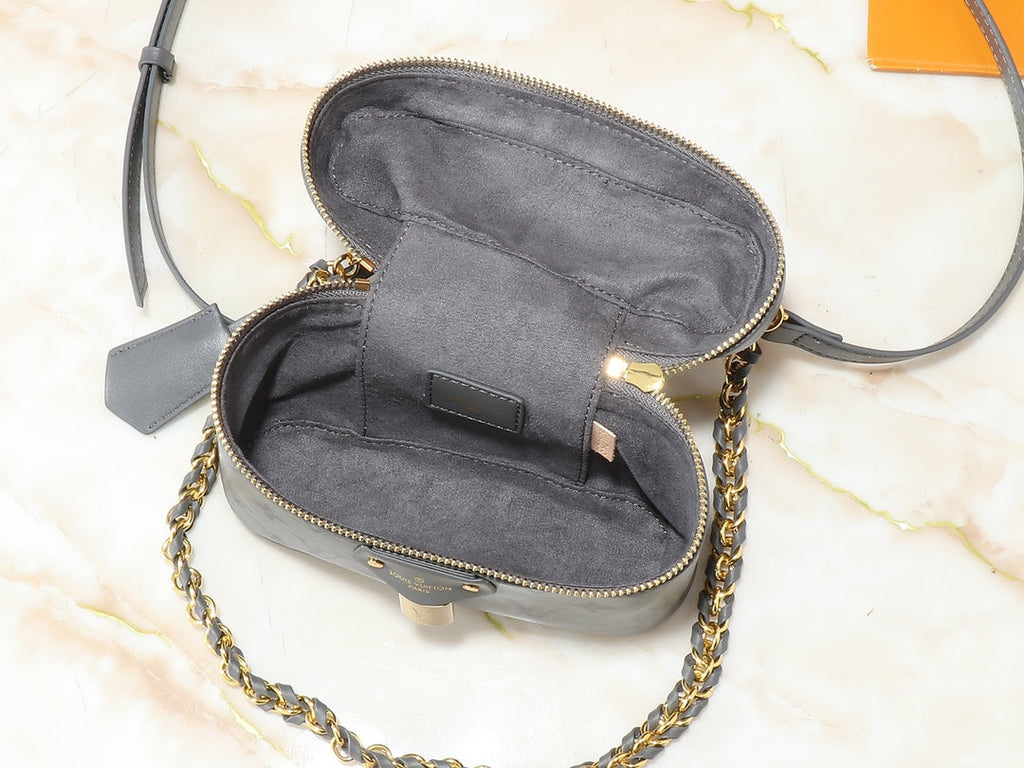 Louis Vuitton LV Vanity Chain Pouch Shoulder Bag - Gray product image 5, provided for visual reference and product detail
