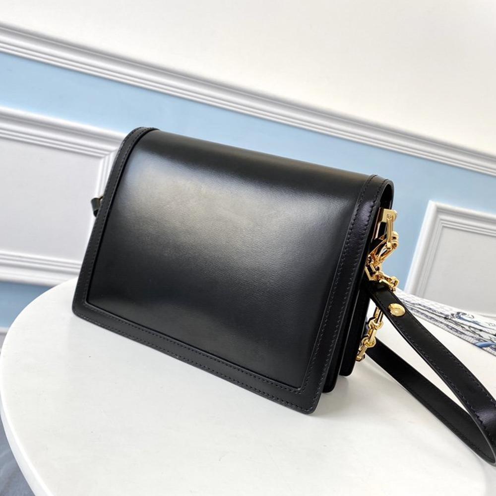 LV Dauphine MM Black Smooth Handbag product image 10, provided for visual reference and product detail review