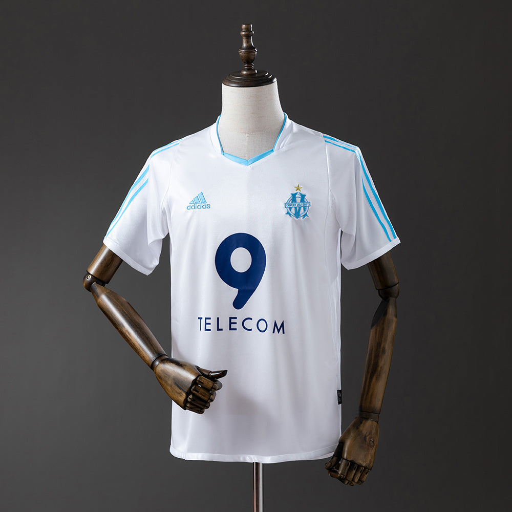 Marseille Jersey 2002-03 Home Retro Football Kit product image 1