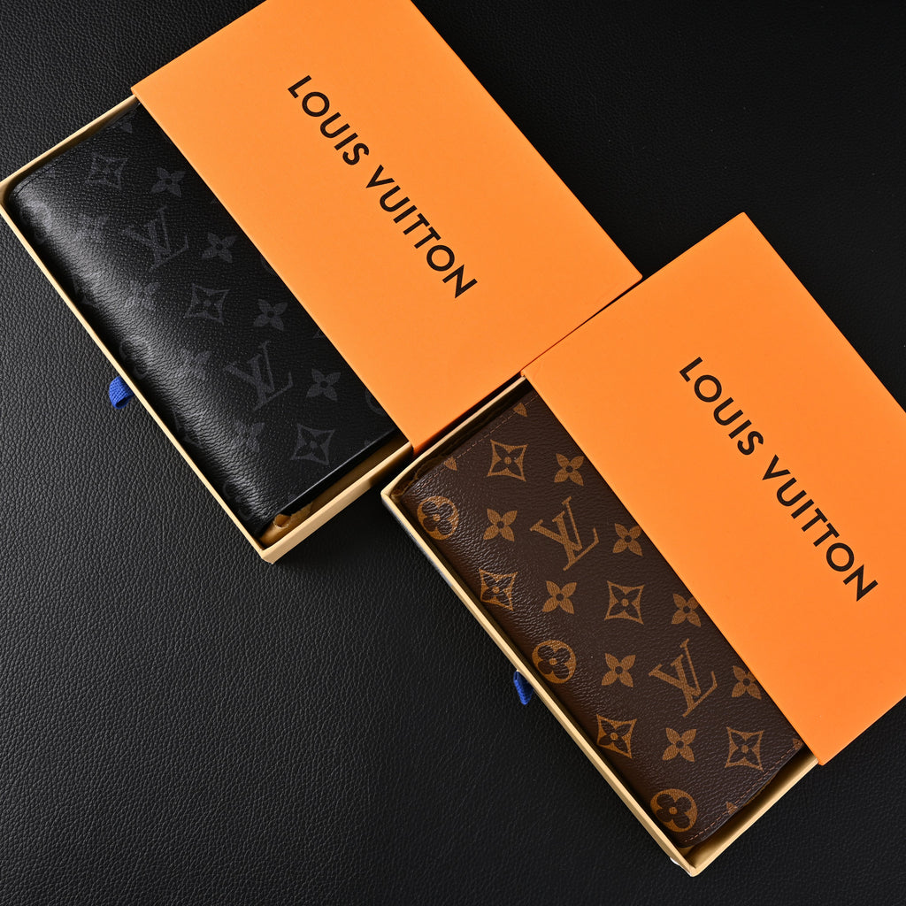 Louis Vuitton Brazza Wallet – Monogram Canvas Long Bifold Wallet (M61697) - Classic LV Monogram Brown product image 2,