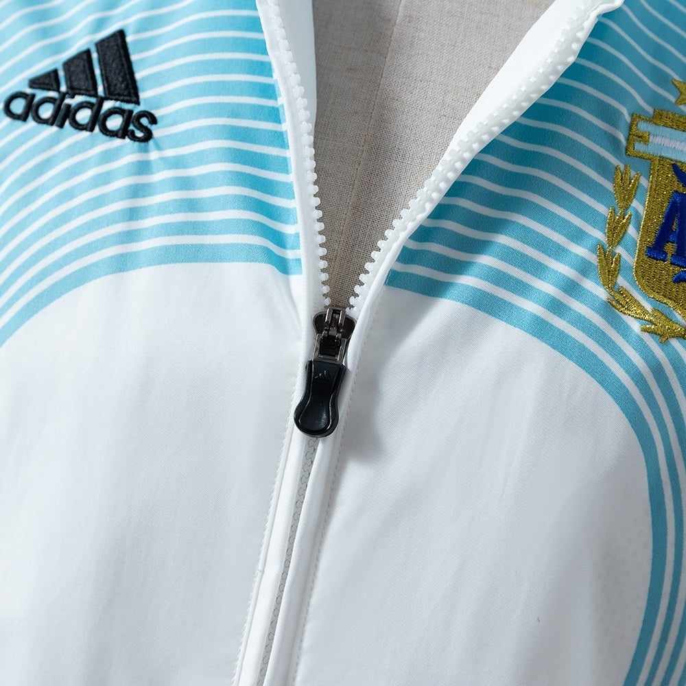 Argentina Windbreaker 2005-06 Retro Football Soccer Jacket product image 5