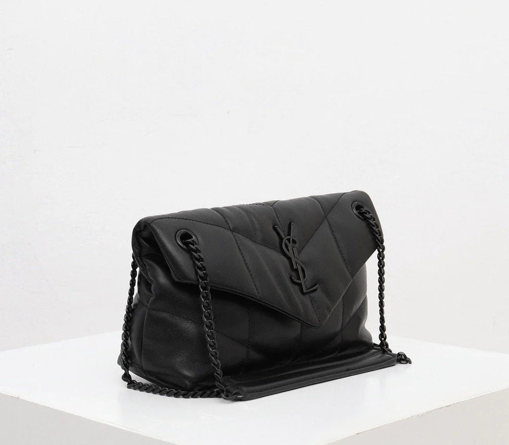 Saint Laurent Loulou Shoulder Bag - Black product image 4, provided for visual reference and product detail review