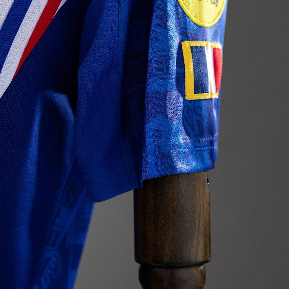 France Jersey 1996 Retro Home Football Kit product image 3