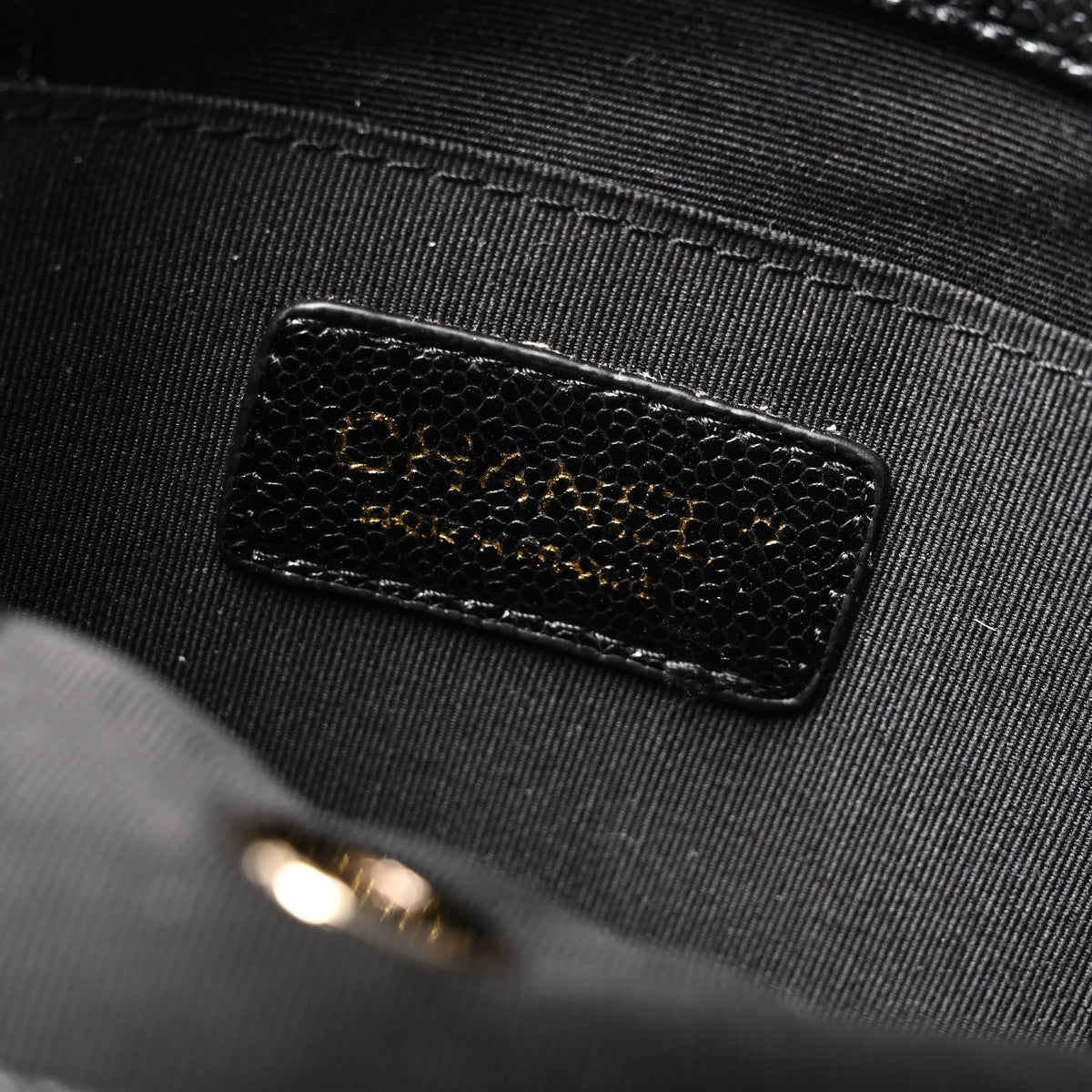 Chanel Duma Backpack – Black Quilted Lambskin with Gold-Tone Hardware (24A Collection) product image 8, provided for visual