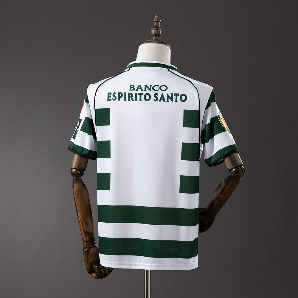 Sporting CP Jersey 2001/03 Home Retro Football Kit product image 2
