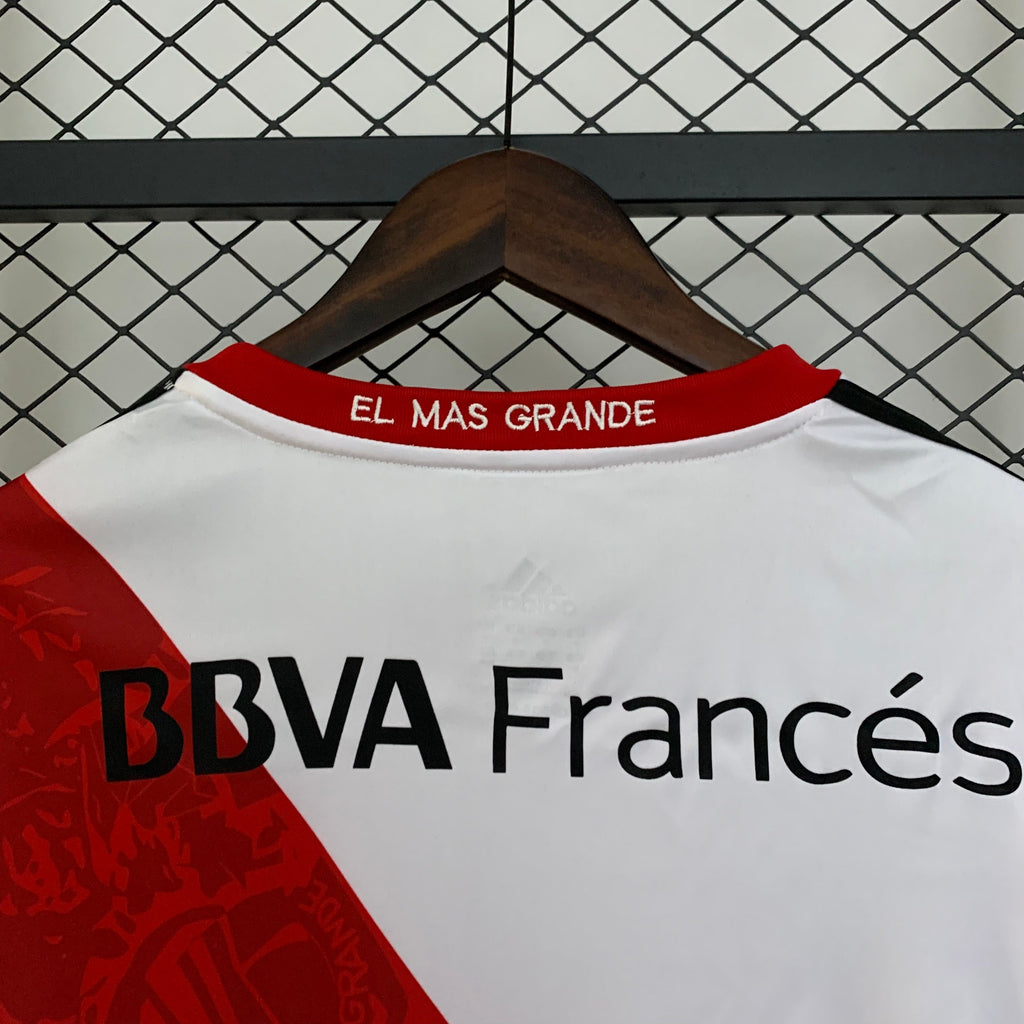Retro River Plate Jersey 2013-14 Home Long Sleeves Football product image 8