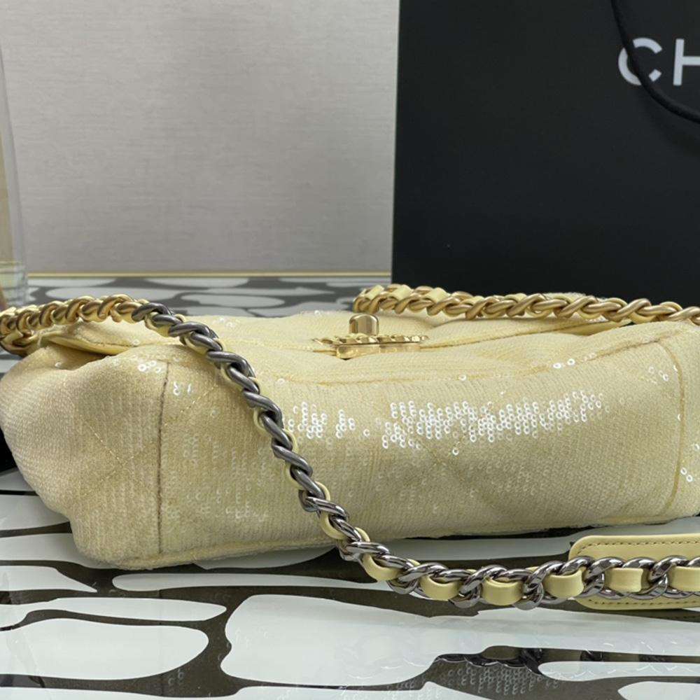 Chanel 19 Sequin Flap Bag product image 5, provided for visual reference and product detail review