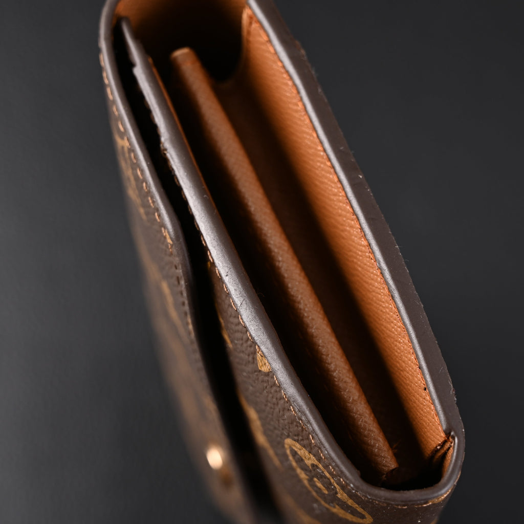 Louis Vuitton Sarah Wallet – Monogram Canvas Long Flap Wallet (M60531) - Classic Monogram Brown product image 3, provided
