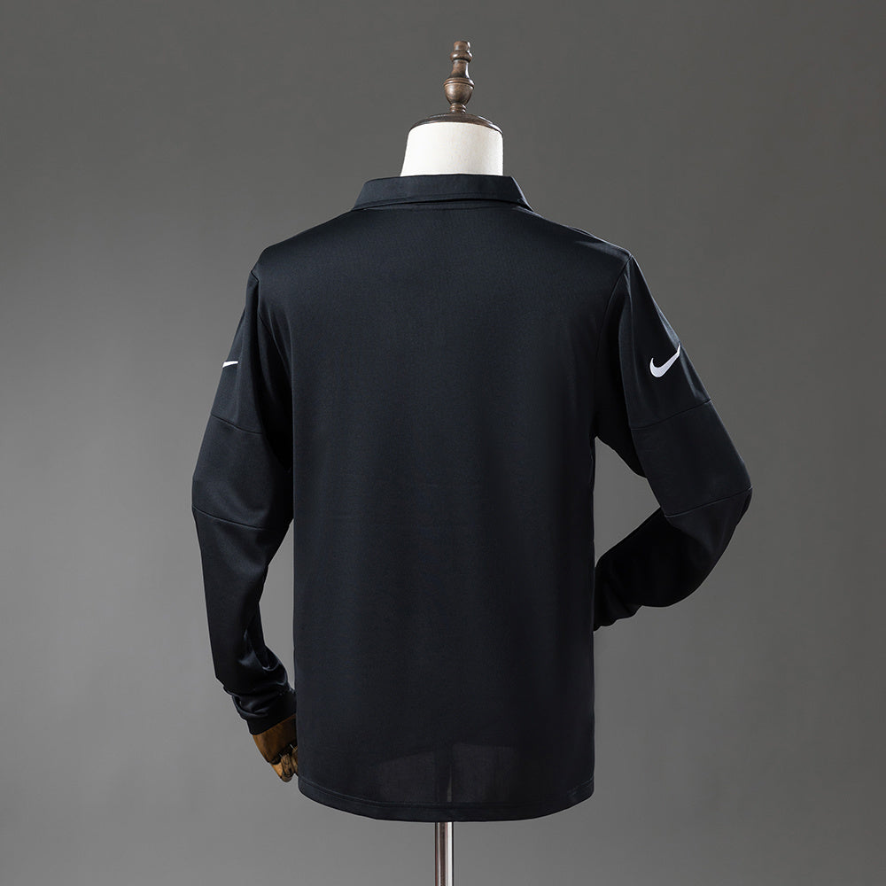 Brazil Jersey 2004 Black Retro Football Kit Long Sleeves product image 2