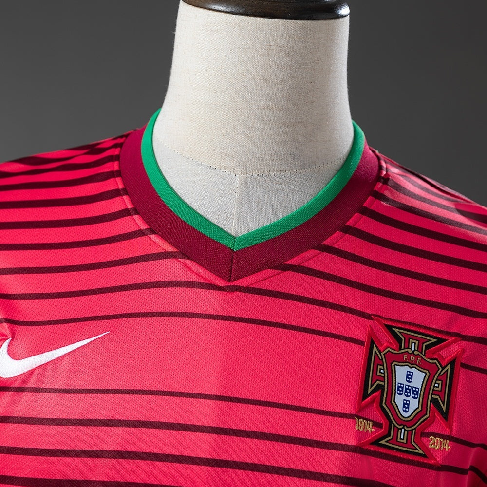 Portugal Home Jersey 2014 Retro Football Kit Soccer Shirt product image 8