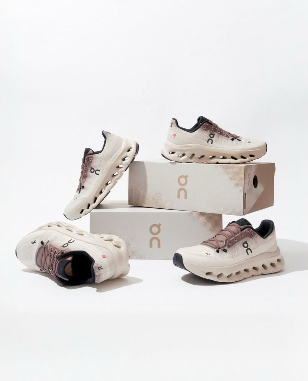On Cloudtilt Clove Sand Lifestyle Sneakers product image 4, provided for visual reference and product detail review