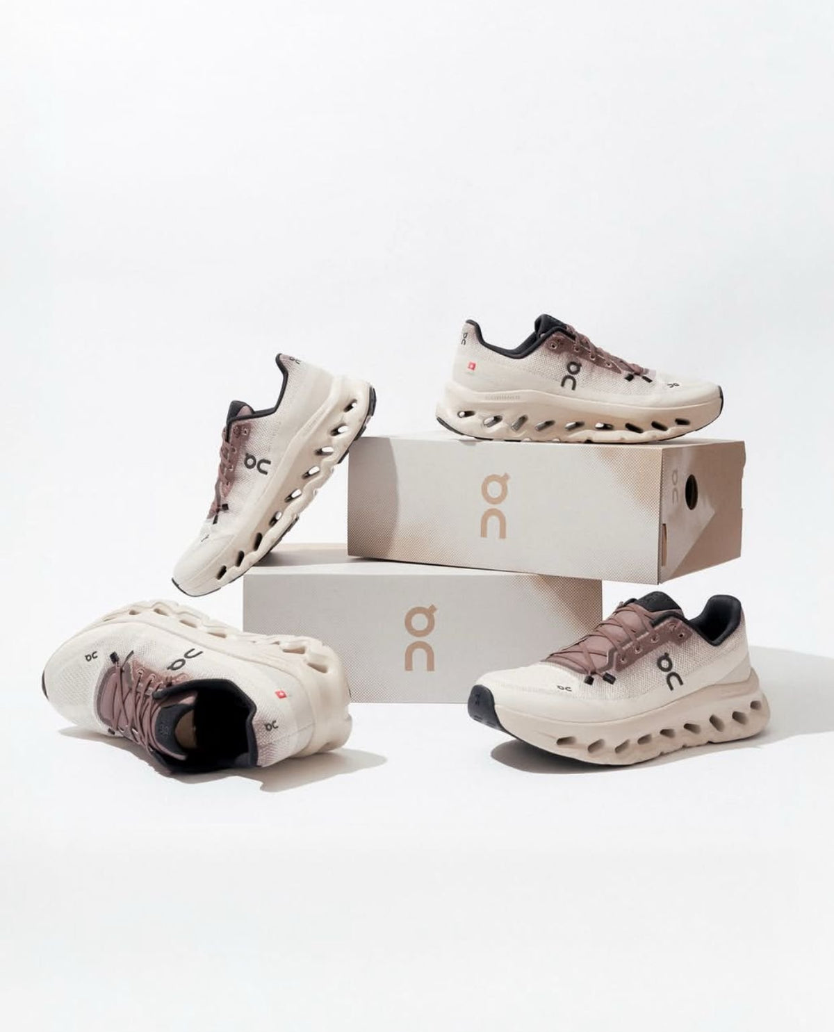 On Cloudtilt Clove Sand Lifestyle Sneakers product image 4, provided for visual reference and product detail review