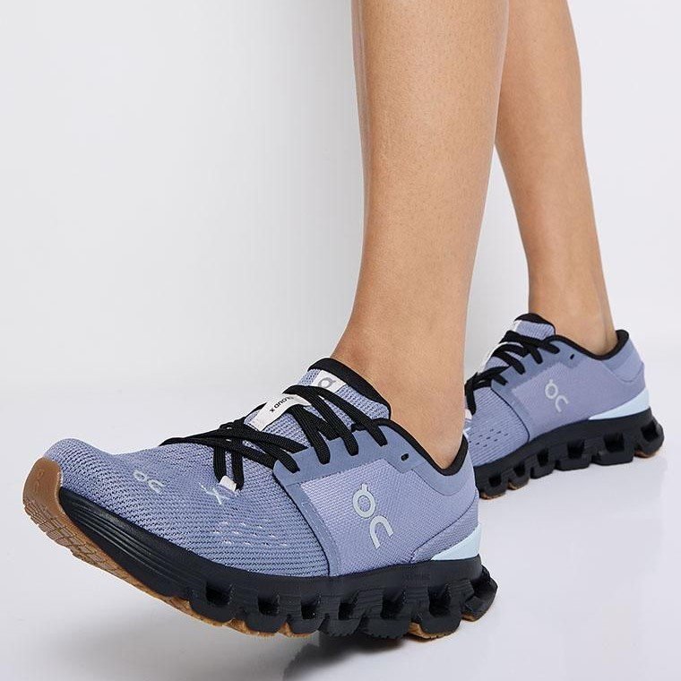 On Cloud X 4 Silver Flame Training Shoes product image 2, provided for visual reference and product detail review