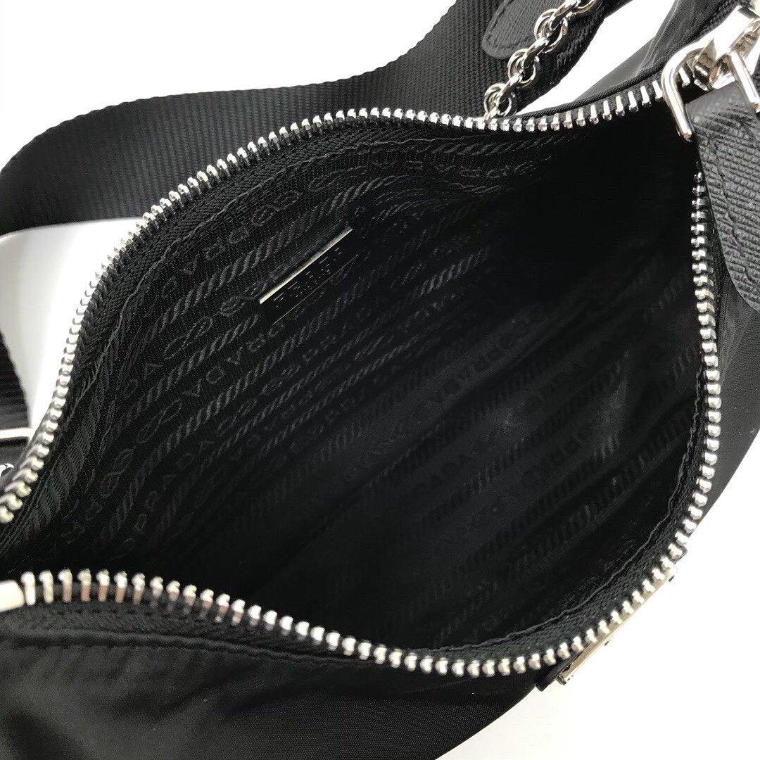 Prada Re-Edition 2005 Re Nylon Bag - Black product image 6, provided for visual reference and product detail review