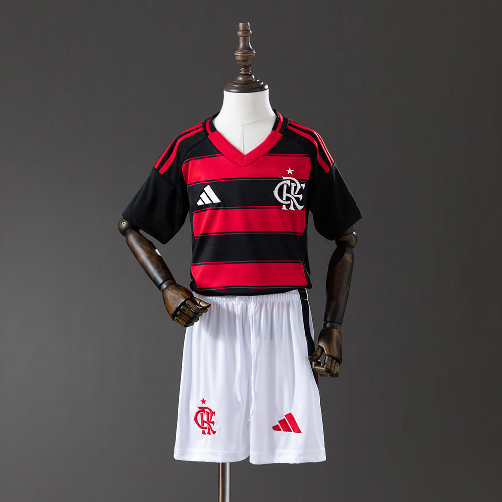 Kids Flamengo Jersey 25/26 Home Football Kit product image 1