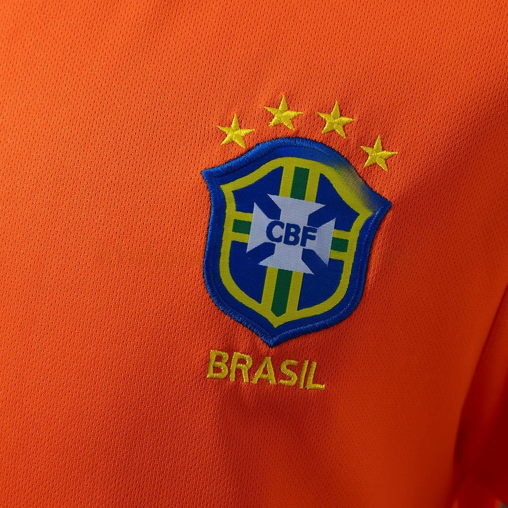 Brazil Jersey 1998 Goalkeeper Retro Football Kit Long product image 6