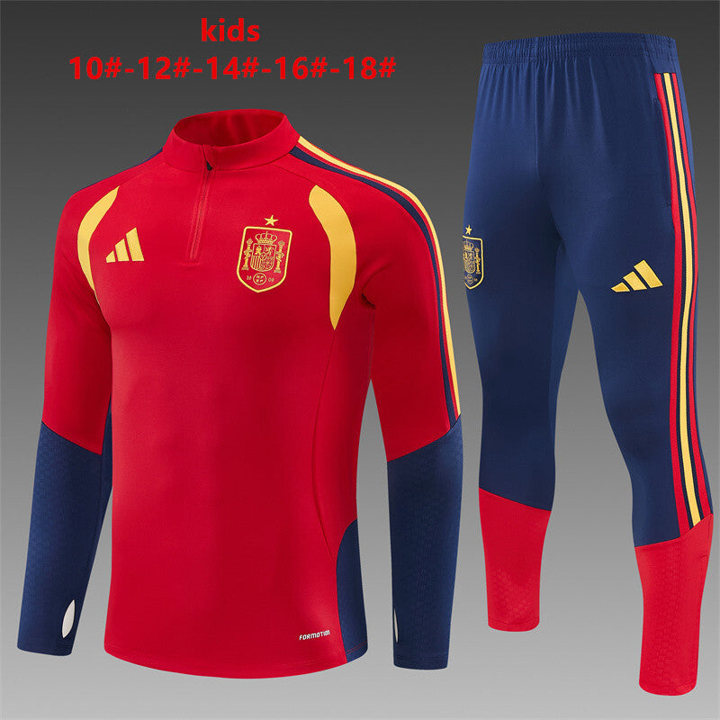 Kids Spain Training Tracksuits 2026 Football Kit Soccer product image 1