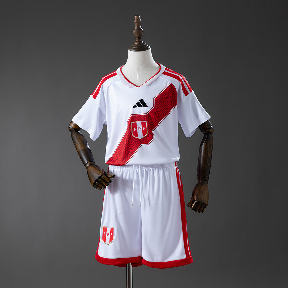 Kids Peru Home Jersey 2026 Football Kit Soccer Shirt product image 1